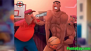 Astros finish Basquete 01 - Treinamento duro